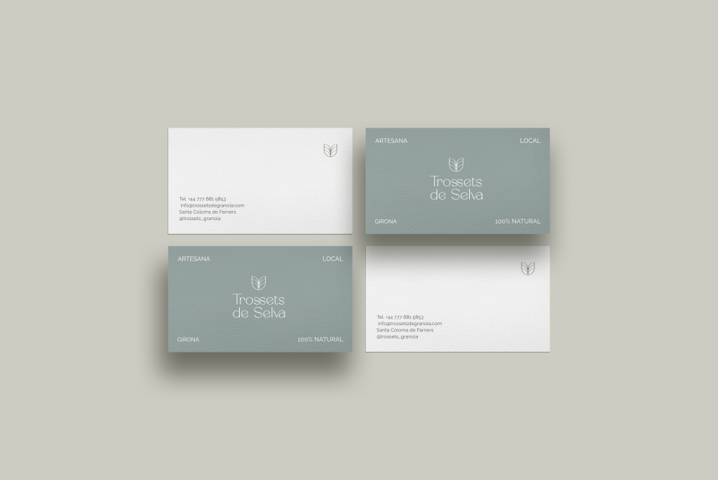 Trossets de selva_Tarjetas de visita